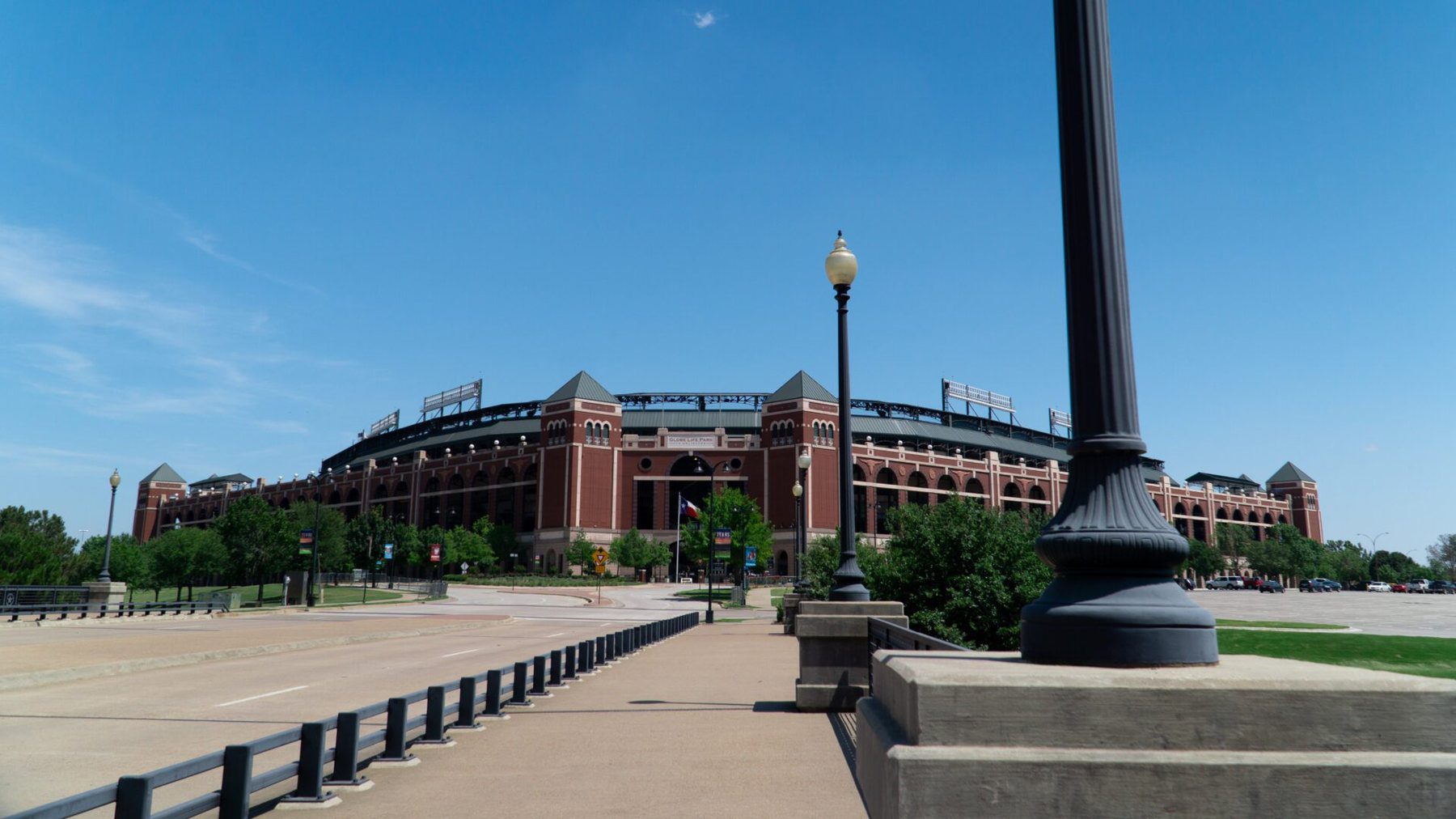 Choctaw Stadium in Arlington's Entertainment District