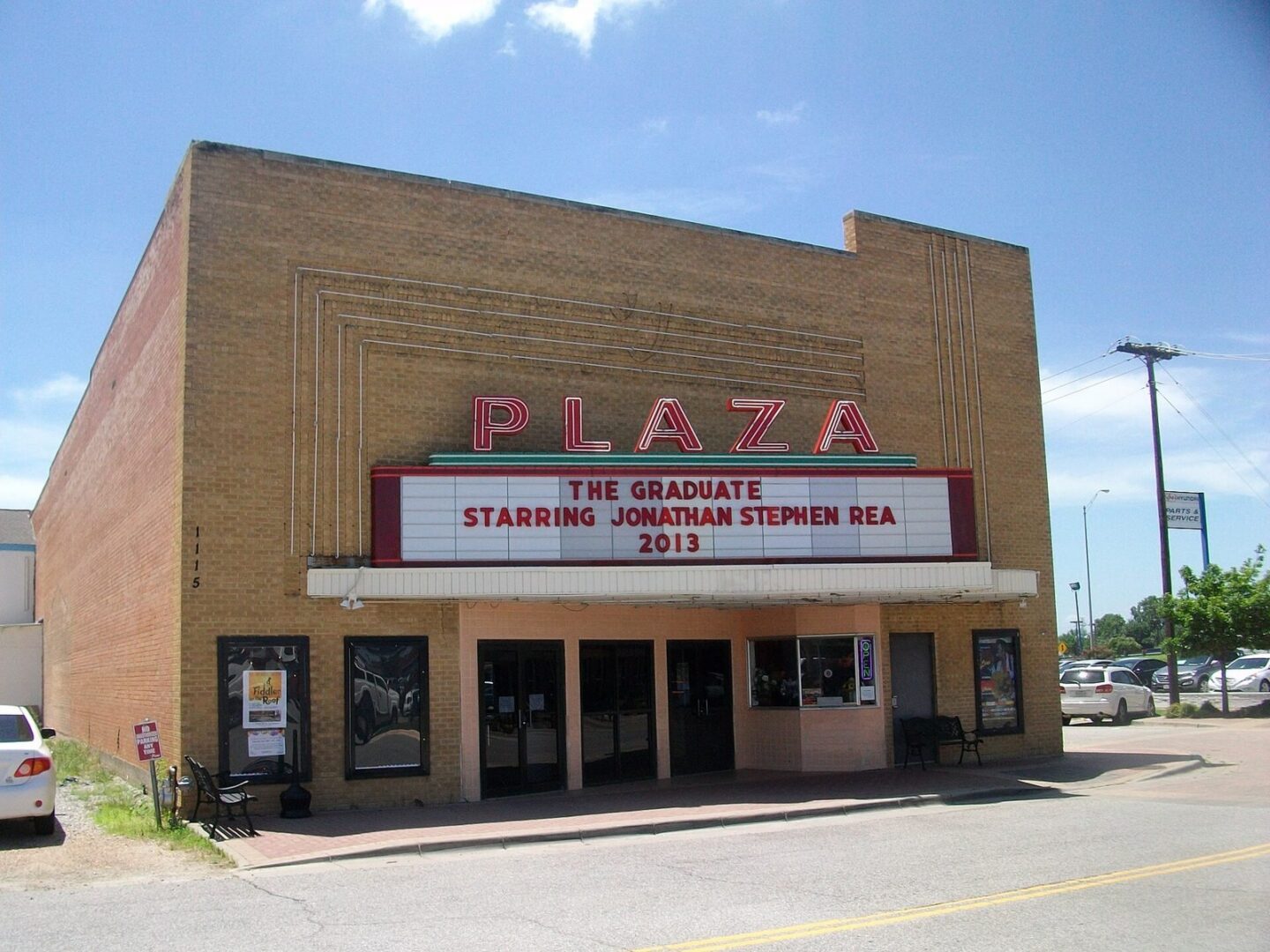 Plaza Theater on the Historic Downtown Carrollton square