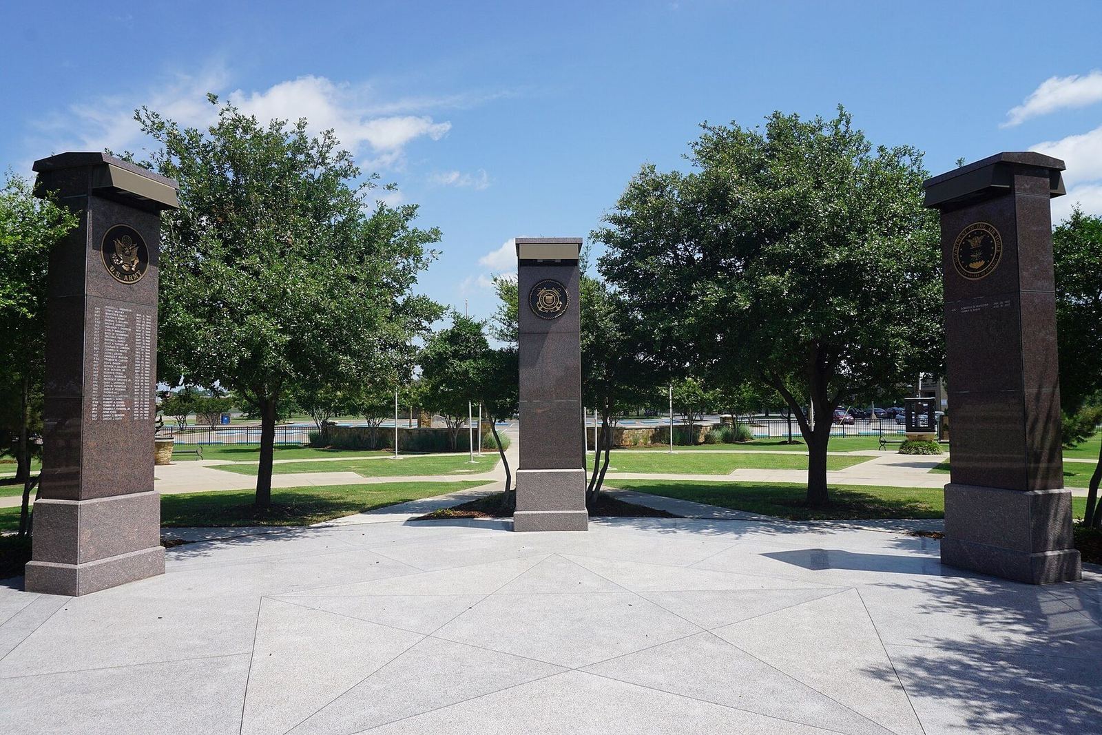 The Grand Prairie Veterans Memorial